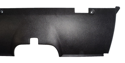 10-14 Ford Mustang Interior Knee Bolster Trim Panel Charcoal Black OEM