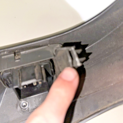 05-08 Ford Mustang Front Driver Side LH Seat Trim Bezel Panel W/ Switches OEM