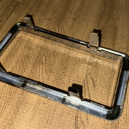 10-14 Ford Mustang Silver Chrome Shifter Trim OEM In Good Shape