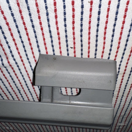 05-09 Ford Mustang Trim Panels Rear Seat Rail ALL 4 Cover Pair OEM Dove Gray