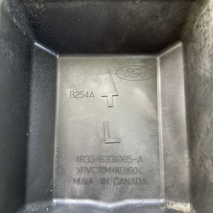 05-09 Ford Mustang Rear Seat Belt Quarter Left Interior Rubber Panel OEM