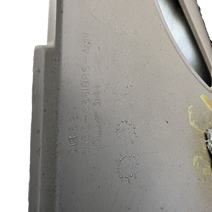 99-04 Ford Mustang RH Rear Upper Angel Wing Panel Tan OEM YR33-6351987-A