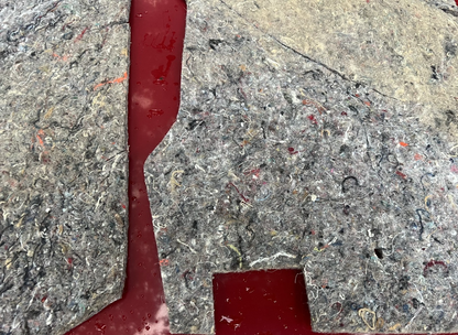 05-09 Ford Mustang Rear Window Lower Quarter Panel Sound Deadning Pair OEM