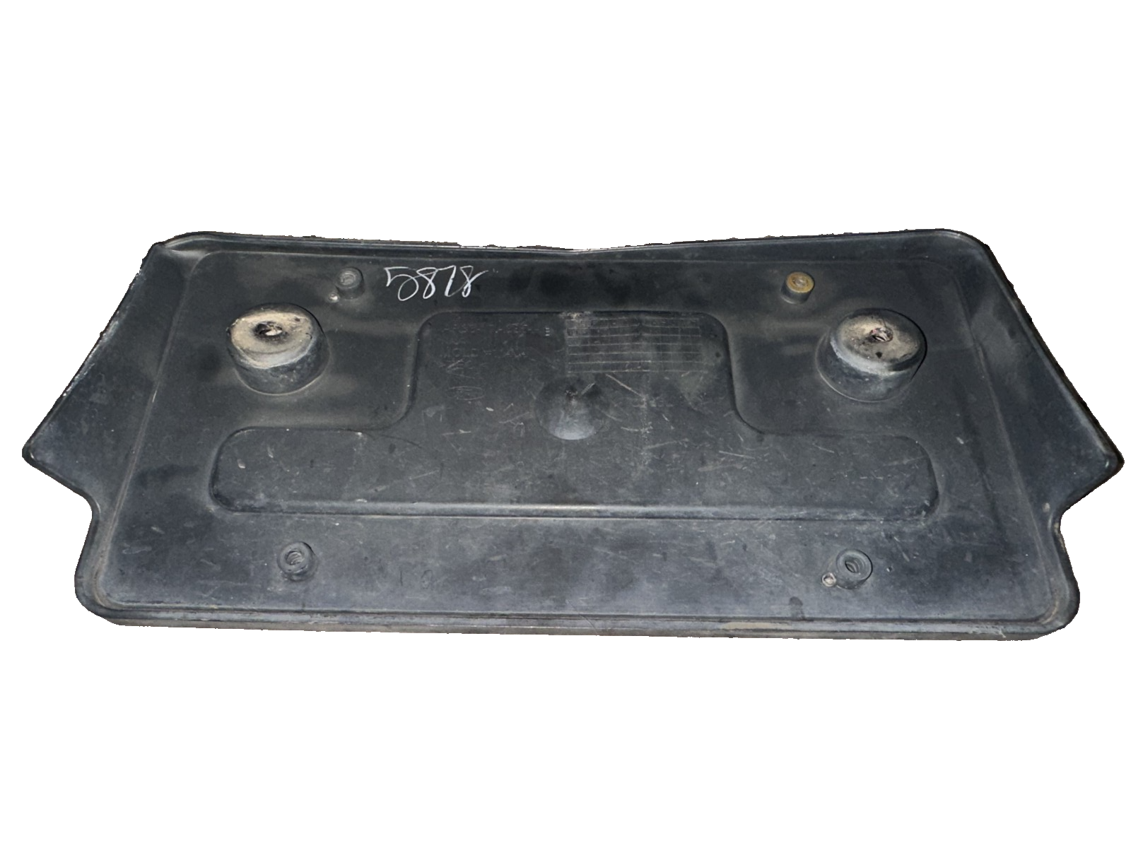 10-12 Ford Mustang Front License Plate Bumper Tag Bracket OEM