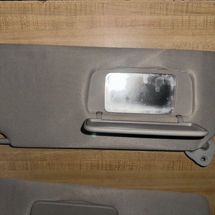 02-06 Toyota Camry Sun Visors Shades Covers Factory Gray OEM