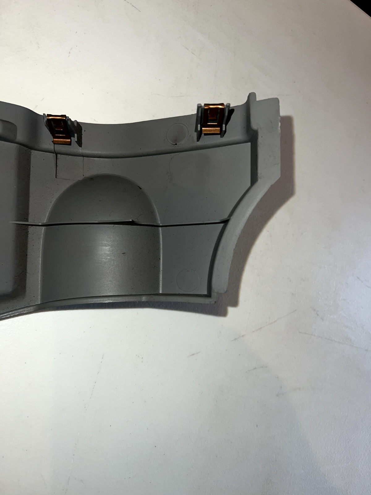 05-09 Ford Mustang Driver Lower Kick Panel Steering Column Cover OEM Dove Grey