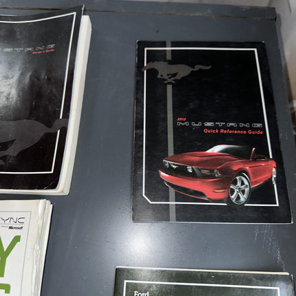 10-14 Ford Mustang Owner’s Manual With Book Guide OEM - From 2012 Mustang