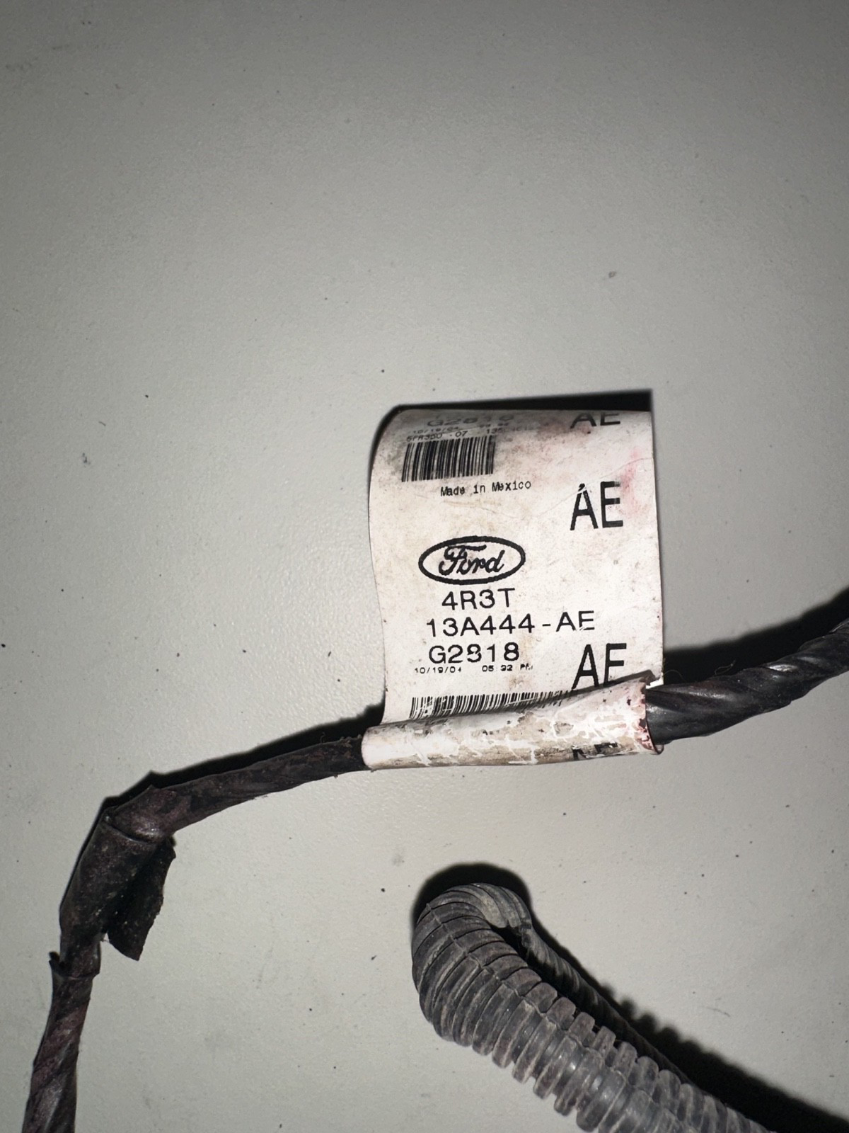 05-09 Ford Mustang Rear Bumper Lower Wiring Harness OEM