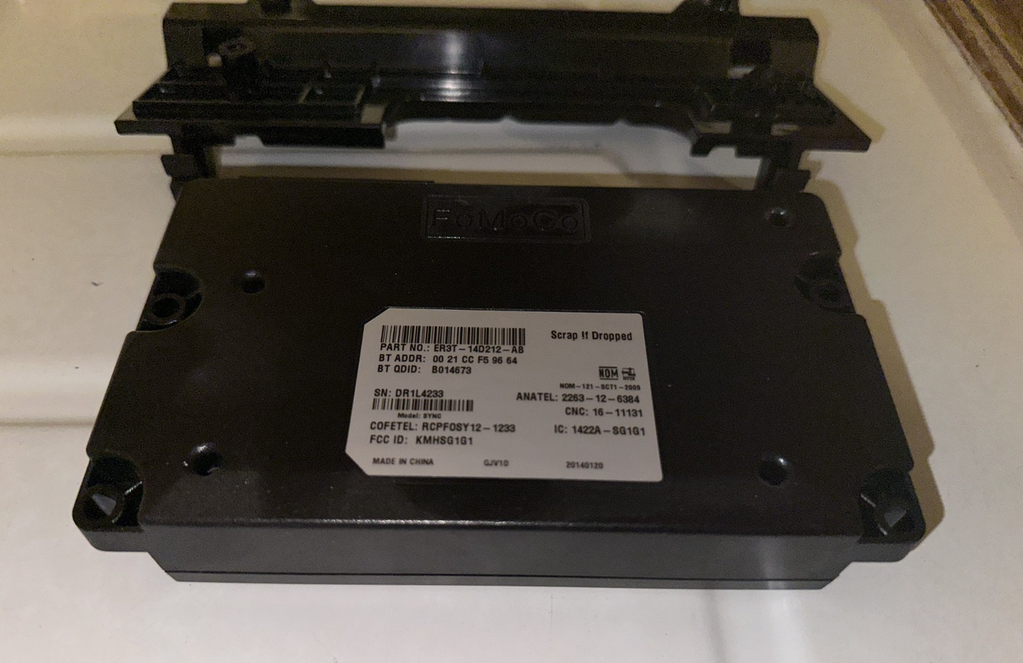 13-14 Ford Mustang Electronic Communication Sync Control Module Unit OEM