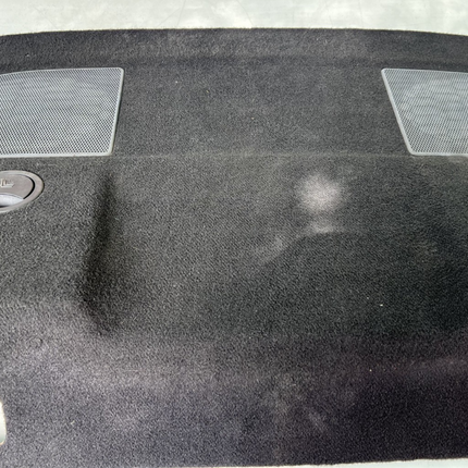 05-09 Ford Mustang Upper Trunk Rear Deck Carpet Black Speaker Trim Panel OEM