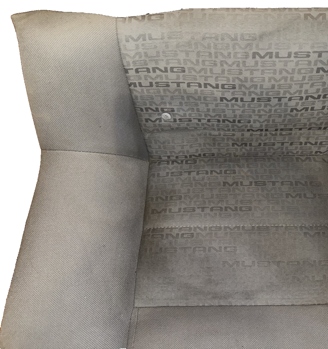 05-09 Ford Mustang Dove Grey Cloth Rear Seat Bottom OEM