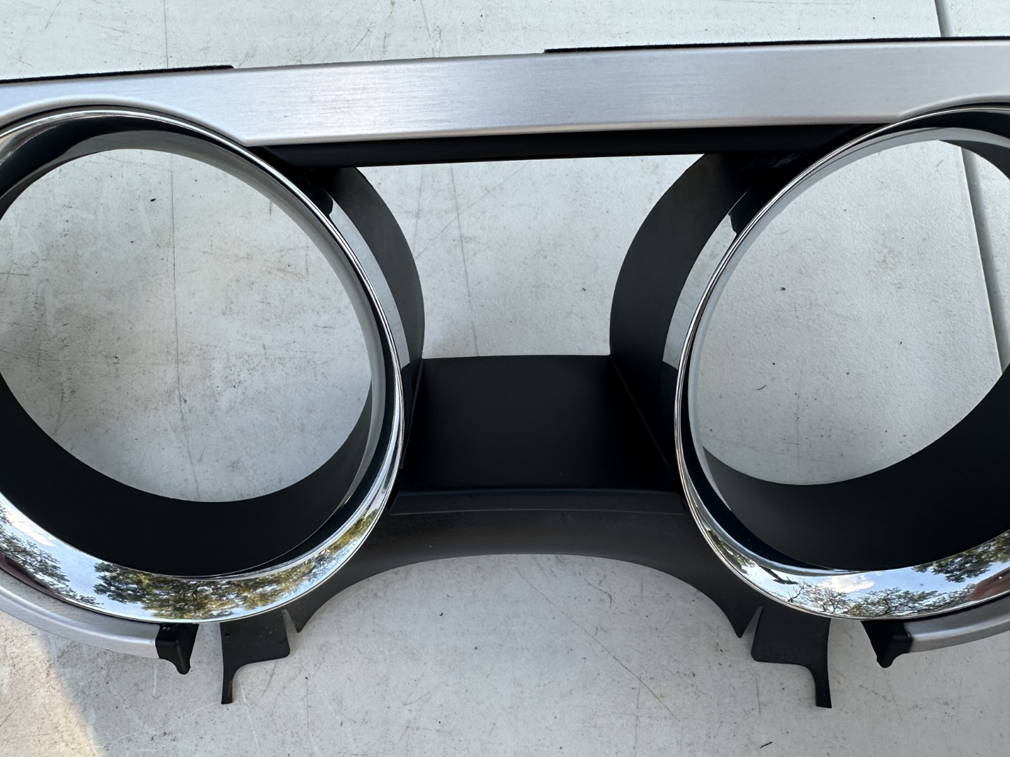 10-14 Ford Mustang Premium Silver Satin Dash Trim With Vents Bezel Trim Set OEM