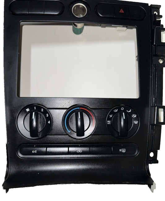 05-09 Mustang Climate Control Panel A/C Heater With Trim Bezel W/ Buttons OEM