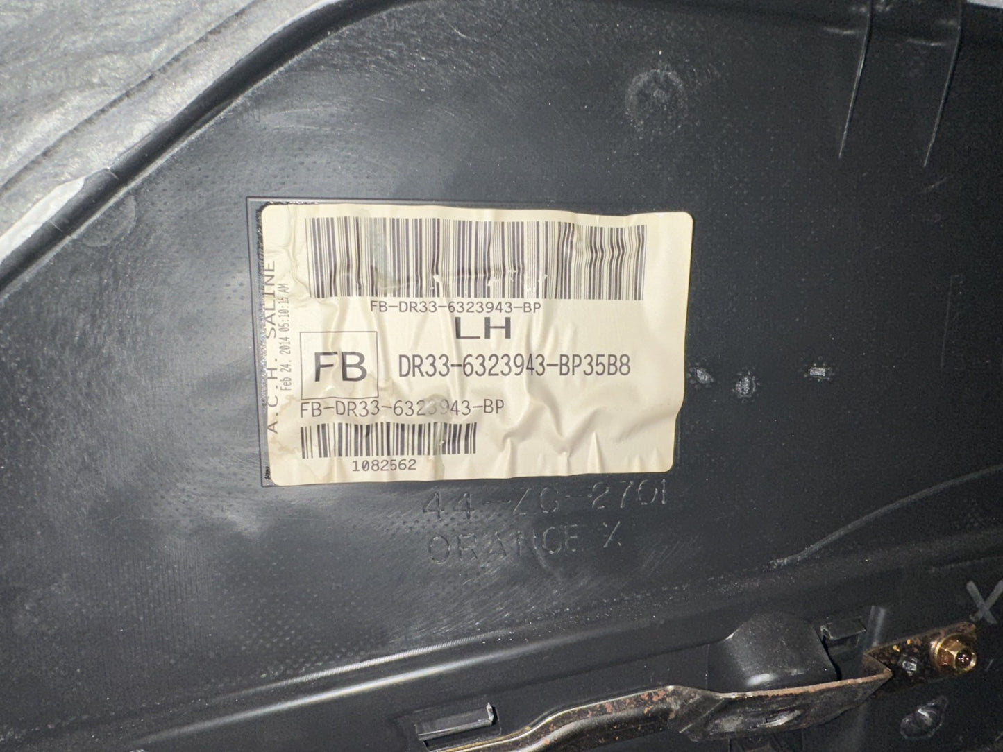 10-14 Mustang Door Panels Charcoal Black Pair LH RH Driver Passenger Side OEM