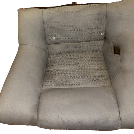 05-09 Ford Mustang Dove Grey Cloth Rear Seat Bottom OEM