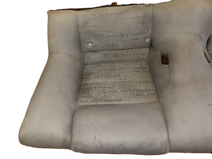 05-09 Ford Mustang Dove Grey Cloth Rear Seat Bottom OEM