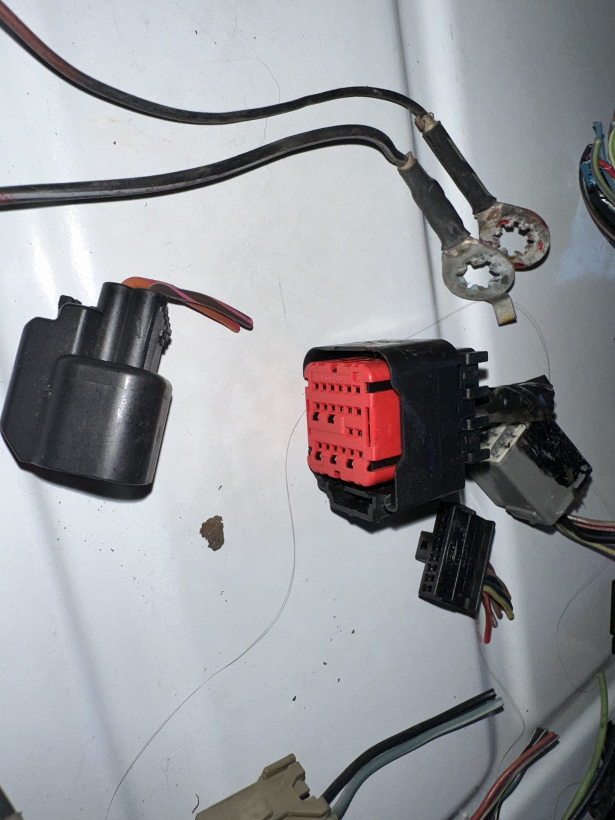 05-09 Ford Mustang Misc. Selection Of Wiring Plugs OEM - From 05 Coupe Mustang