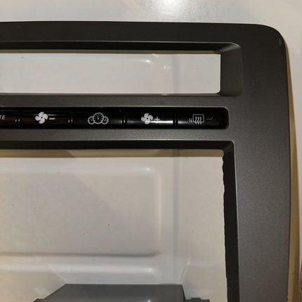 2010-2014 Ford Mustang iDatalink Radio Bezel Double Den W/ Climate Control OEM