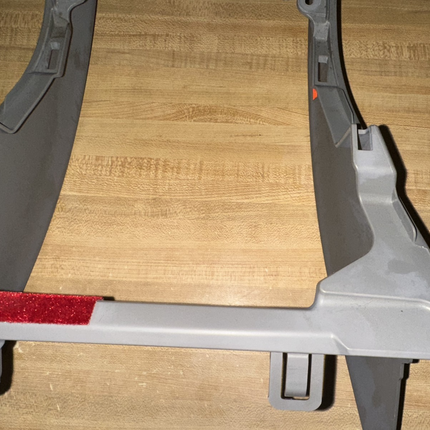 02-06 Toyota Camry Center Lower Dash Console Panel Trim OEM Gray