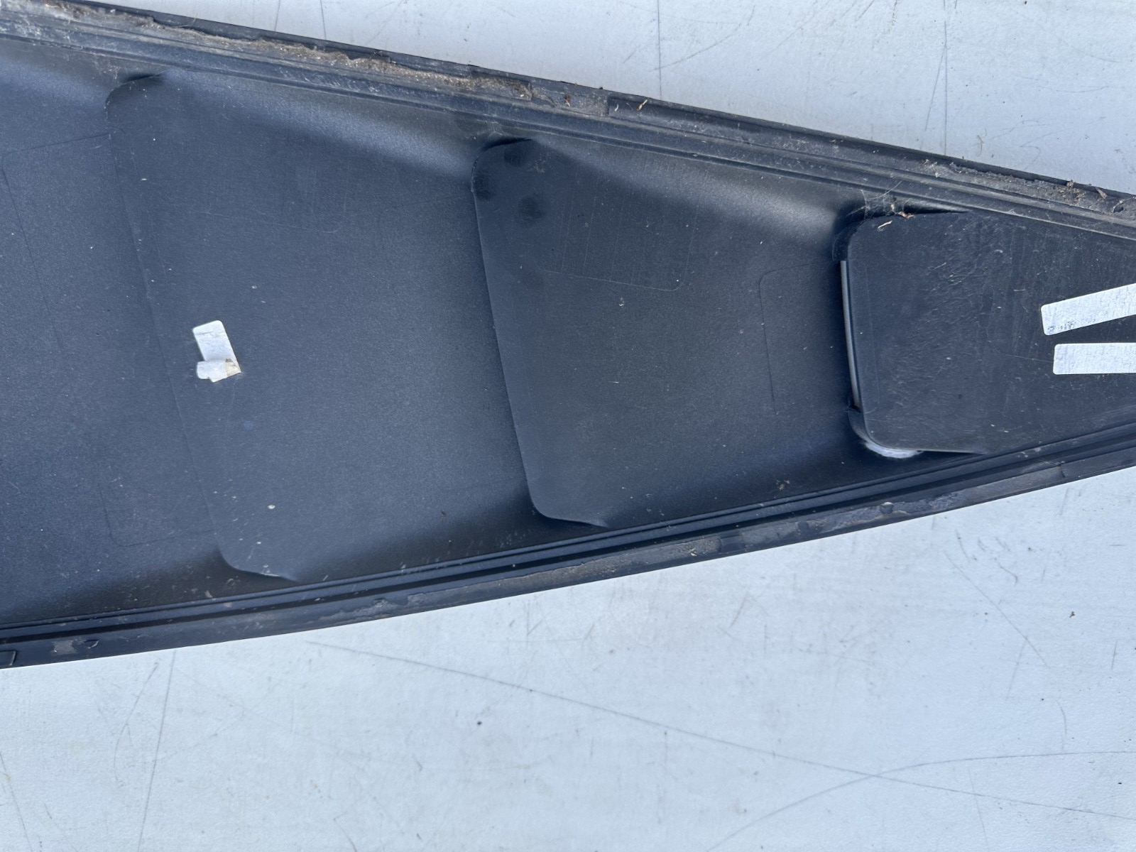 05-14 Ford Mustang SpeedForm Quarter Window Louvers Gloss Black Pair RH & LH