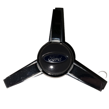 05-09 Ford Mustang 3-bar Spinner Wheel Chrome Center Cap Ford Logo OEM