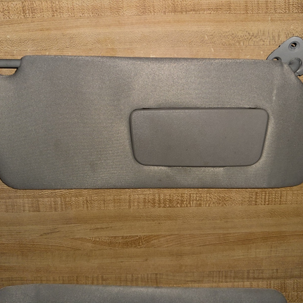 02-06 Toyota Camry Sun Visors Shades Covers Factory Gray OEM