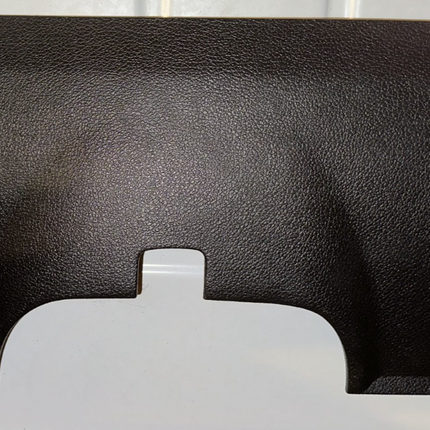 10-14 Ford Mustang Interior Knee Bolster Trim Panel Charcoal Black OEM