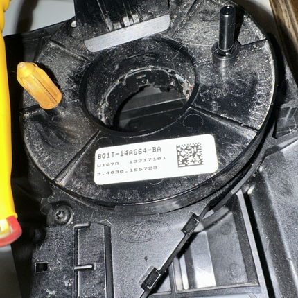 10-14 Ford Mustang Column Switch Clockspring With Turn Signal Stalk OEM