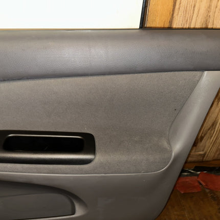 02-06 Toyota Camry Door Panel Light Gray RH Passenger Front OEM