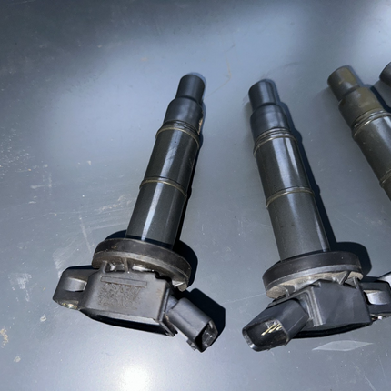 02-09 Toyota Camry 2.4L 2AZ-FE Set of 4 Ignition Coils OEM Denso
