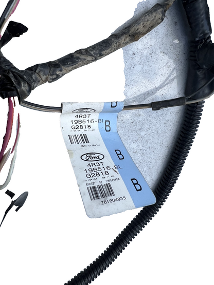 05-09 Ford Mustang Trunk Wiring Wire Harness Without Sirius Satellite Radio OEM 