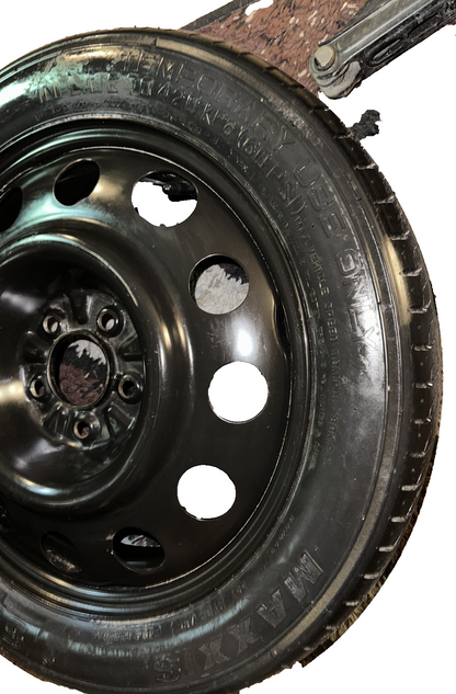 05-09 Ford Mustang Rear Spare Tire With Jack And Some Hardware OEM
