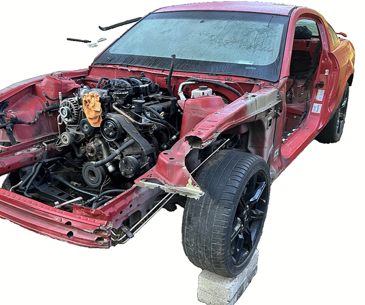 2005 Red Ford Mustang Coupe V6 4.0L Donor Vehicle W/ GREAT DRIVETRAIN & Title