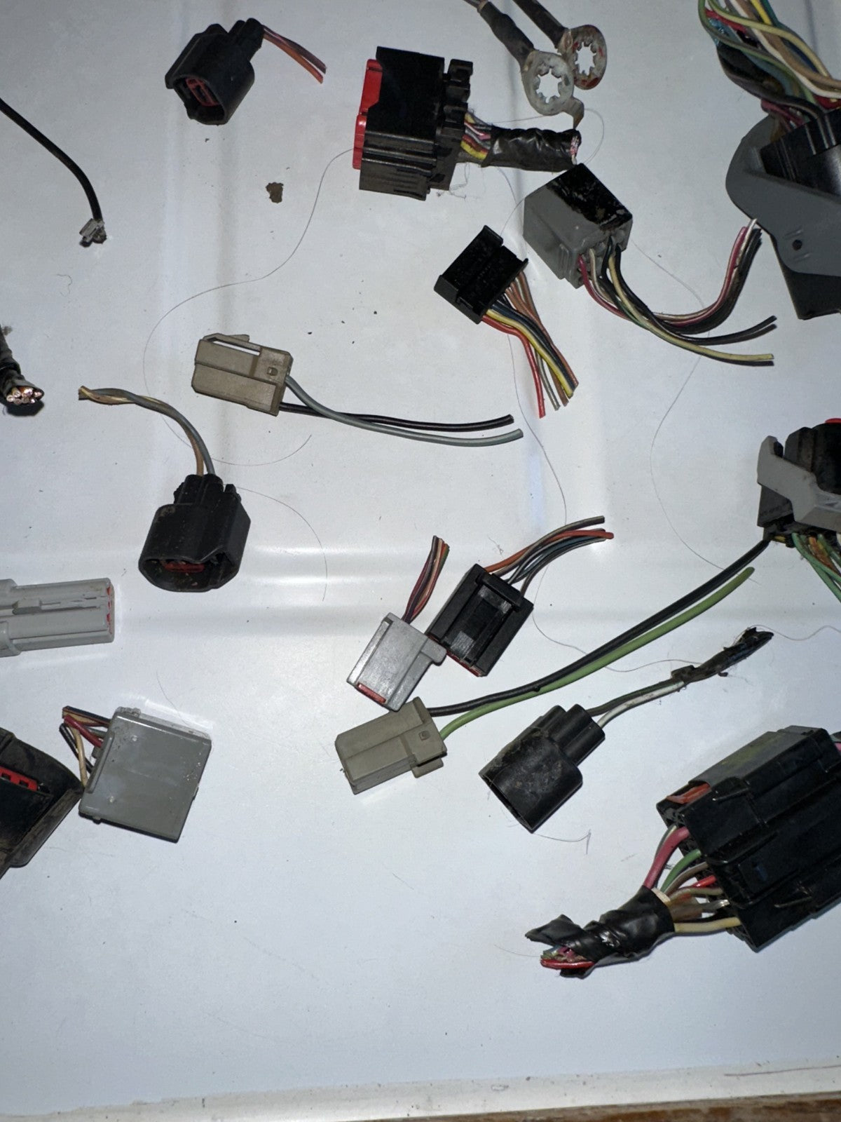 05-09 Ford Mustang Misc. Selection Of Wiring Plugs OEM - From 05 Coupe Mustang