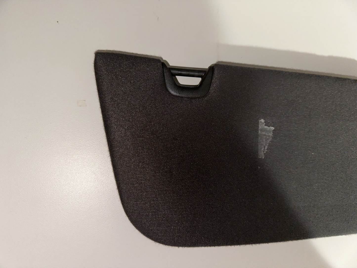 05-09 Ford Mustang Coupe Sun Visor Set Driver Passenger RH LH Black Pair OEM