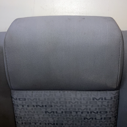 05-09 Ford Mustang Dove Grey Cloth Seat Back RH Passenger OEM 