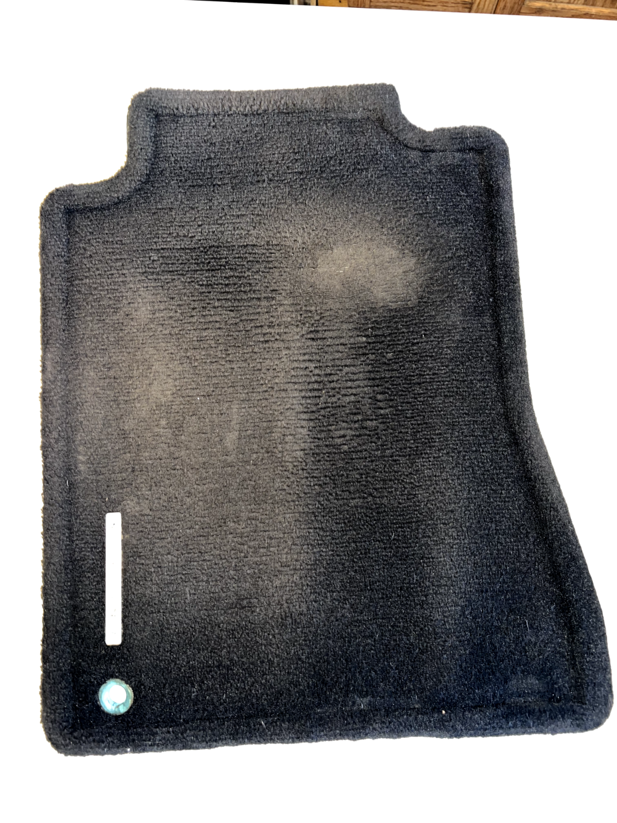 05-09 Ford Mustang Black Carpet Floor Mats OEM Pair With Silver MUSTANG Emblem 