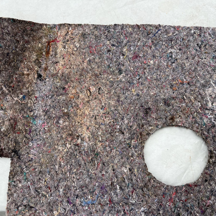 99-04 Ford Mustang Rear Seat Body Bottom Insulation Carpet Mat OEM