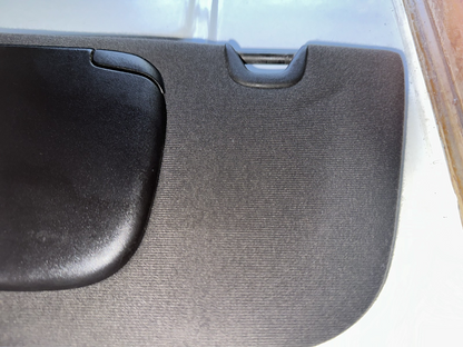 05-09 Ford Mustang Coupe Sun Visor RH LH Driver Passenger Side OEM Black Cloth