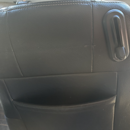 10-14 Ford Mustang Front Right RH Passenger Black Upper Seat Back Leather OEM