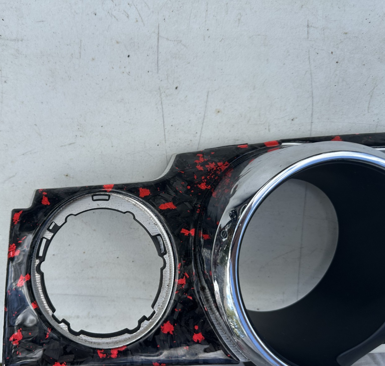 05-09 Ford Mustang Premium Forged Carbon Overlay Dash Trim Bezel Trim Set OEM