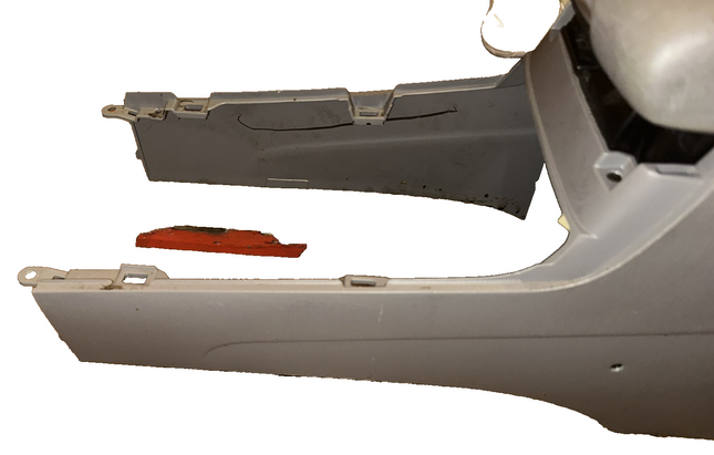 02-06 Toyota Camry Front Center Floor Console Gray OEM Complete W/ Console Lid