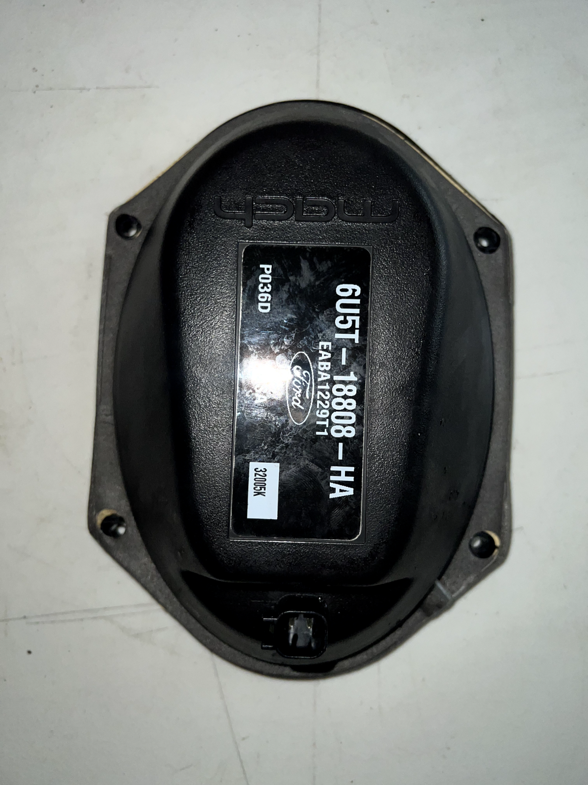 05-09 Ford Mustang Door Speaker Mach OEM Ford LH RH Set In Working Condition