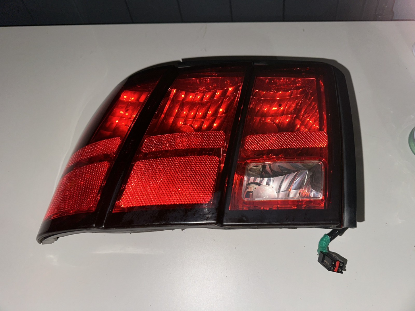 99-04 Ford Mustang Tail Lamps Tail Lights OEM With Bulbs And Wiring