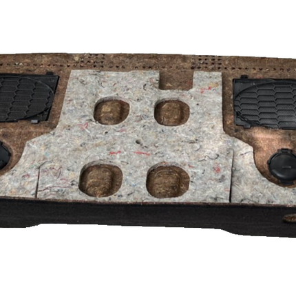 05-09 Ford Mustang Upper Trunk Rear Deck Carpet Black Speaker Trim Panel OEM