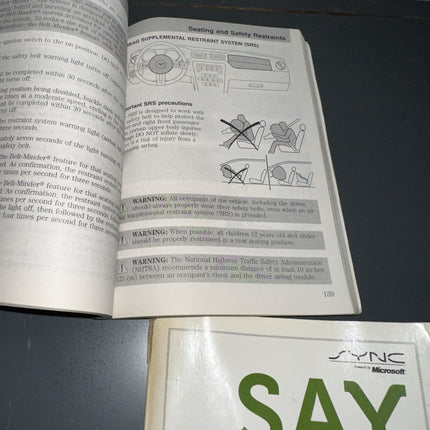 10-14 Ford Mustang Owner’s Manual With Book Guide OEM - From 2012 Mustang