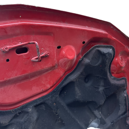 05-09 Ford Mustang Bright Red Hood Front W/ Hood Liner OEM