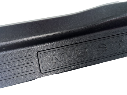 05-09 Ford Mustang Door Sill Trim Base Matte Black RH LH Pair Set OEM