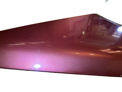 99-04 Ford Mustang Coupe Quarter Window Sail Panels Dark Red LH RH Pair OEM