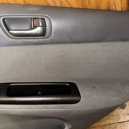 02-06 Toyota Camry Door Panel Light Gray RH Passenger Rear OEM